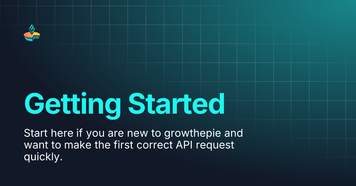 Getting Started | growthepie docs